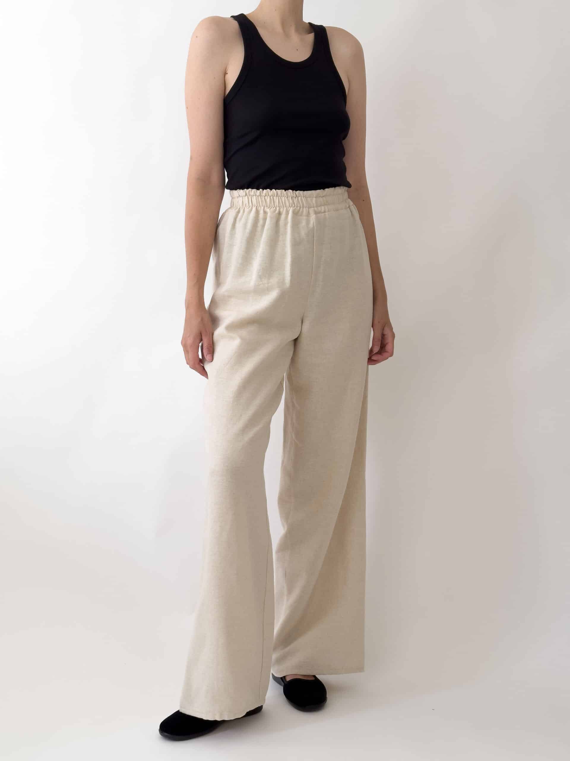 Sara Trousers - Natural