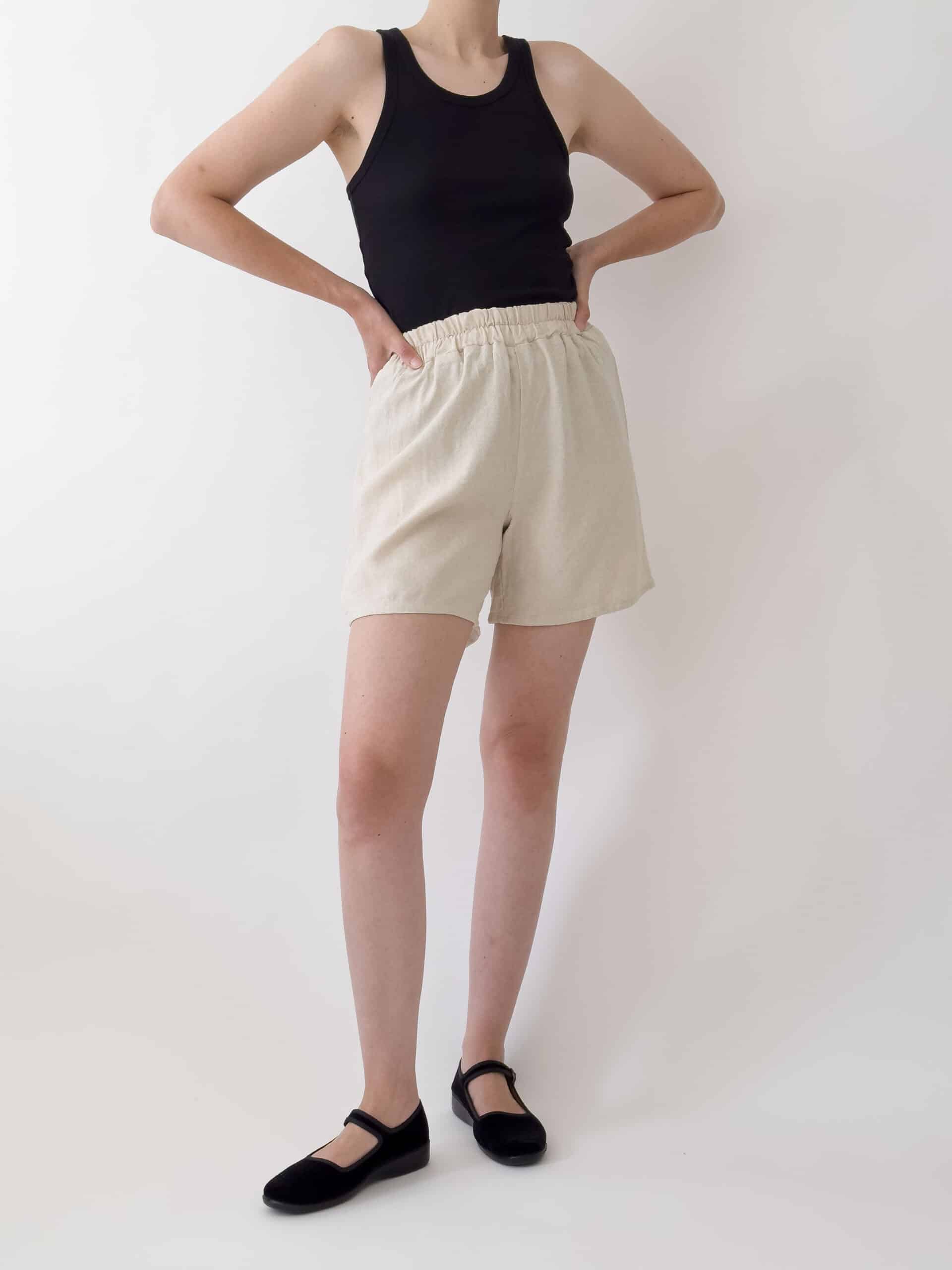 Abby shorts - Natural