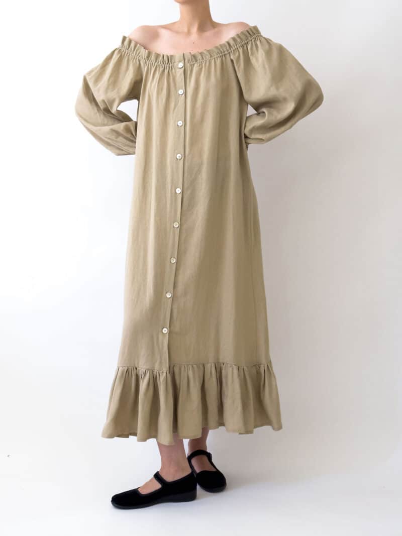 Sienna Dress - Khaki